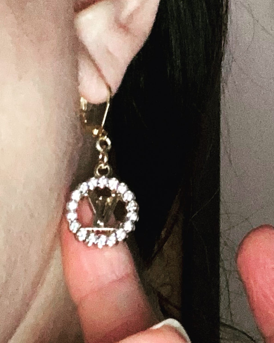 LV Bling Earrings – suewoojewels