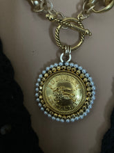 1.5” Burberry Button Necklace