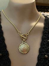 1” Vintage Gucci GG Button Necklace