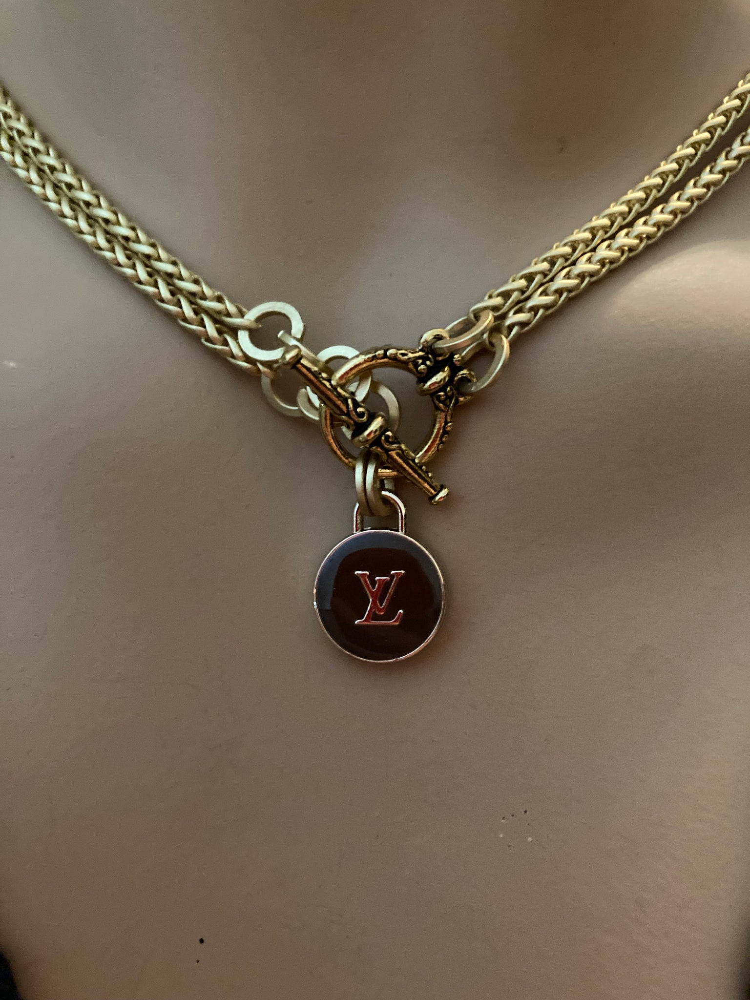 LV Charm Necklace (only 1 left) – suewoojewels
