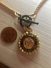 1” Louis V Button Necklace (ONLY 2 LEFT!)